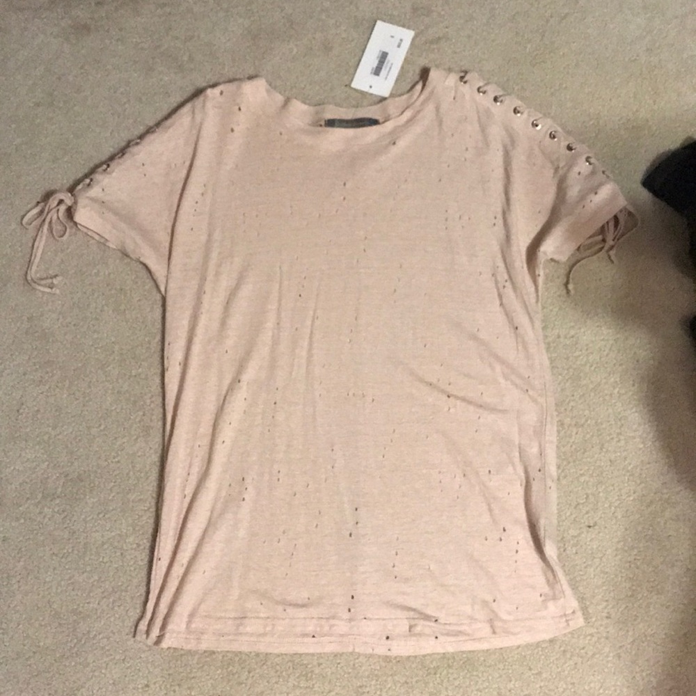 Light pink top